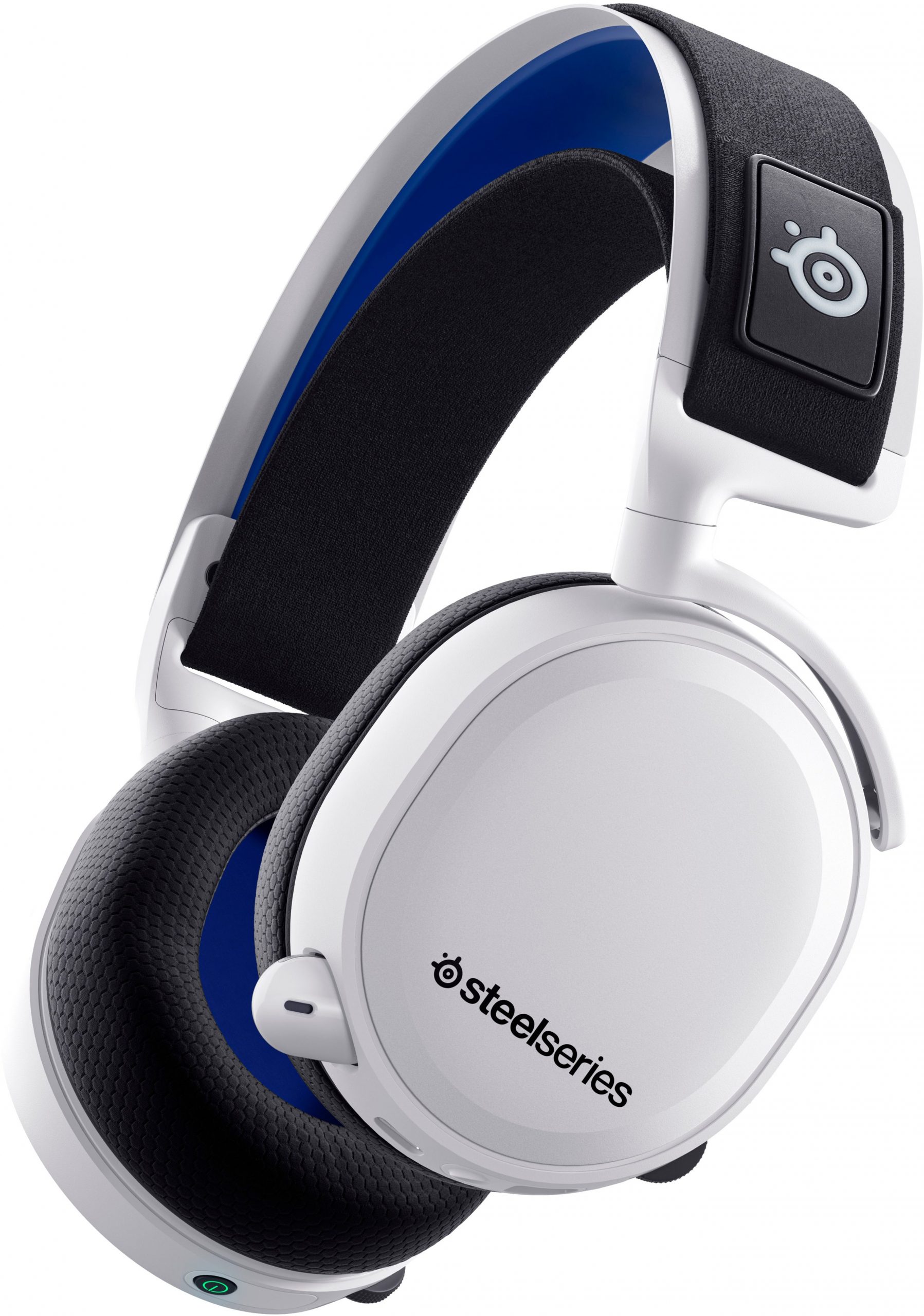 SteelSeries - Arctis 7P+ Wireless Gaming Headset for PS4|5, PC, Switch, and Android - White